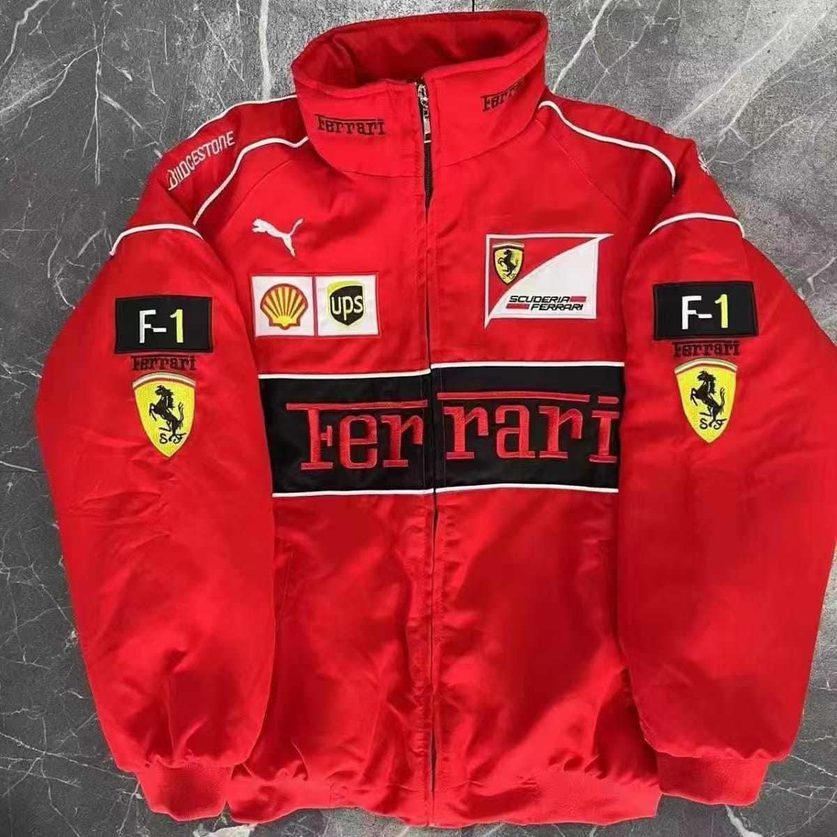 F1 Racing Jacket – Red